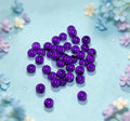 10mm 反射ビーズ アクリル バルブビーズ 二次元風 レーザー DIY パーツ 散珠 ブレスレット チャーム 手作り素材