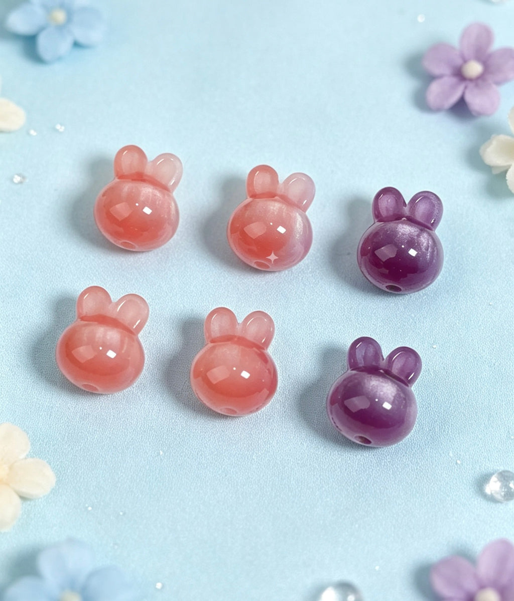 ビーズ，手作りチャーム，
