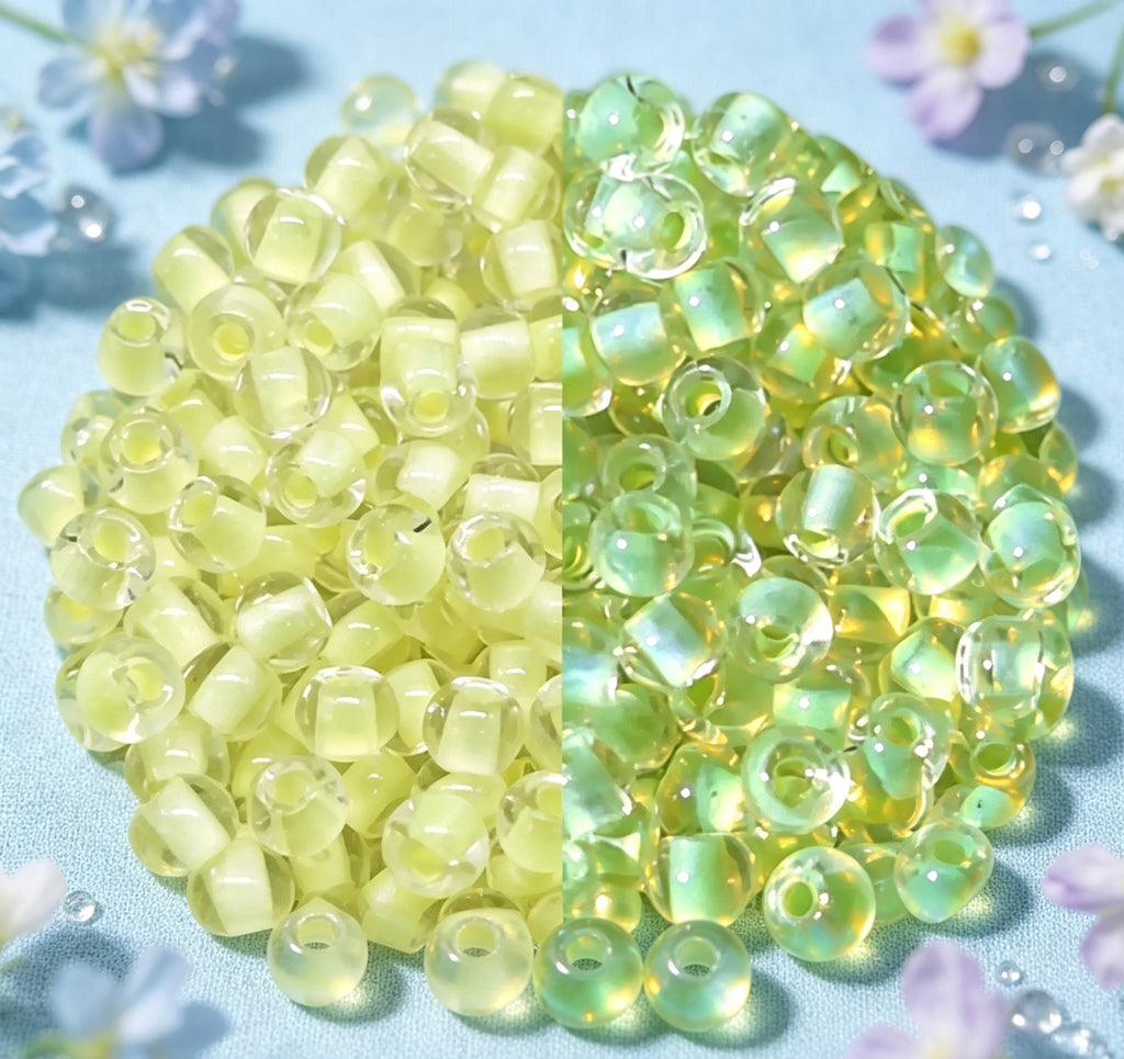 【変色4mm】太陽☀️変色ビーズ　DIY手作りブレスレット用素材